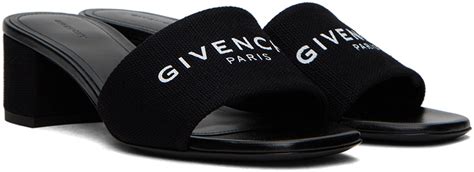 givenchy slide sandals replica|givenchy black 4g heeled sandals.